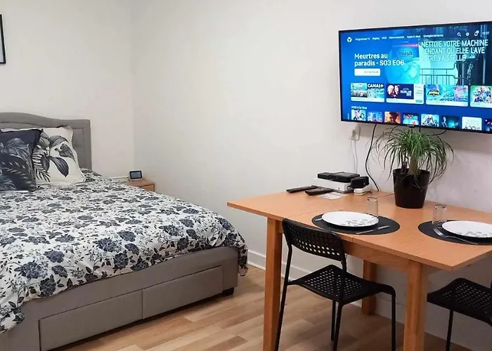 Studio blanctout équipé wifi